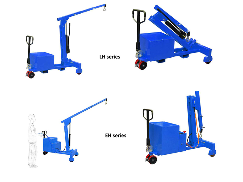 LH EH counterbalanced crane