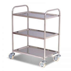 ST3/180 heavy duty stainless steel platform trolley