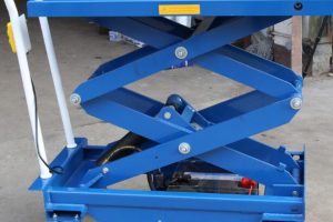 The structure of Electric Scissor Lift Table Steel structure